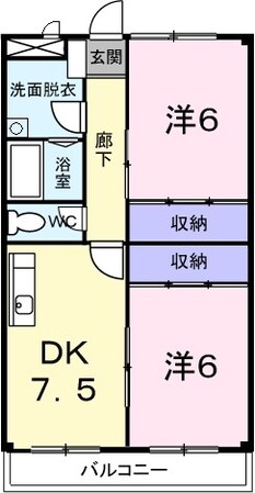 サンパティークの物件間取画像